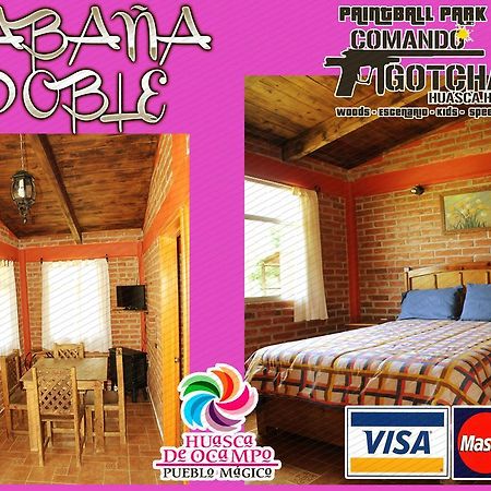 Cabanas Gotcha Huasca Hotell Huasca de Ocampo Exteriör bild
