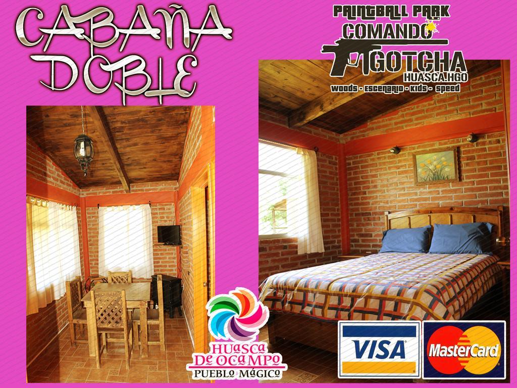 Cabanas Gotcha Huasca Hotell Huasca de Ocampo Exteriör bild