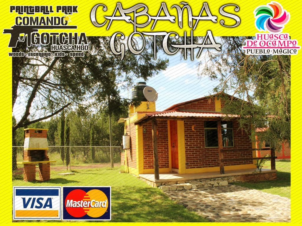 Cabanas Gotcha Huasca Hotell Huasca de Ocampo Exteriör bild