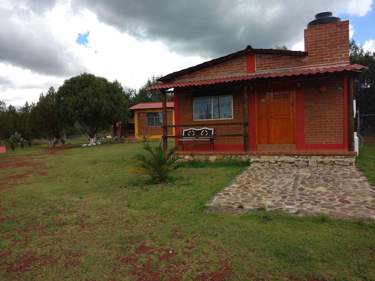 Cabanas Gotcha Huasca Hotell Huasca de Ocampo Exteriör bild